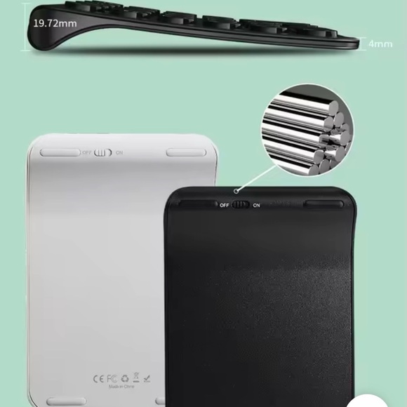 Bluetooth Numeric Keypad - Pastel Green - Picture 8 of 15